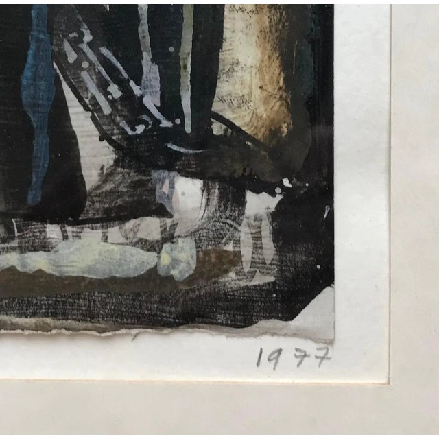 Modern Olga Reiwald, Ballad, Watercolor, 1977 For Sale - Image 3 of 10