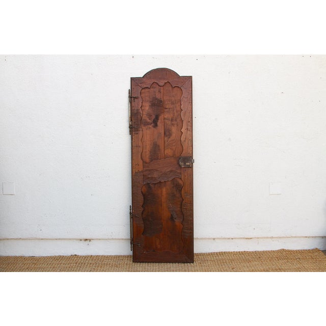 Mid-19th Century French Carved Walnut Door For Sale In Los Angeles - Image 6 of 7