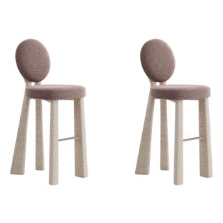 Mary II Bar Chairs by Ottiu, Set of 2 For Sale