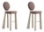 Mary II Bar Chairs by Ottiu, Set of 2 For Sale