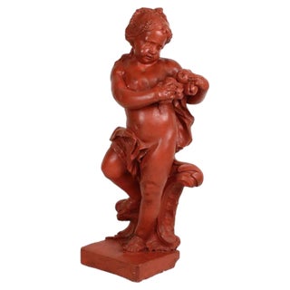 Late 19th Century Putto as Personification of Summer, France For Sale