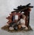Vintage Italian Capodimonte Porcelain Figurine of an Old Man in a Ruined Shelter by Cedraschi For Sale - Image 10 of 11