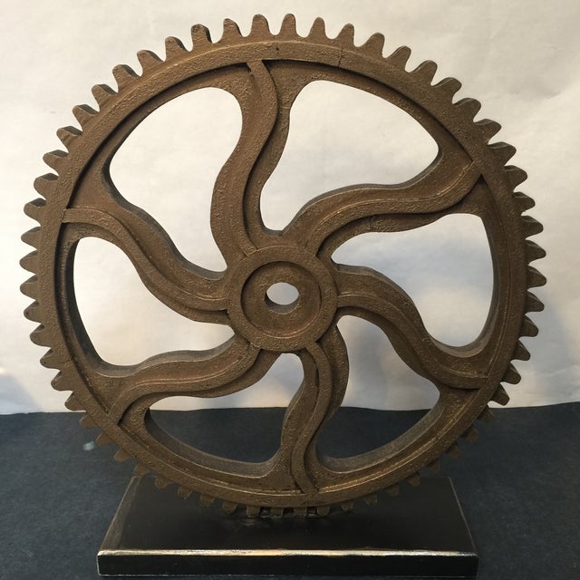 Large Gear Decor Chairish