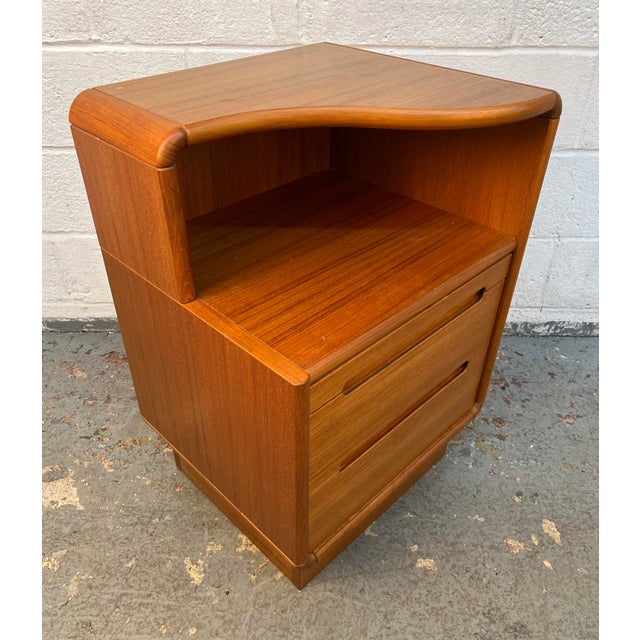 Mid-Century Teak Nightstand by Sun Cabinet For Sale - Image 9 of 16