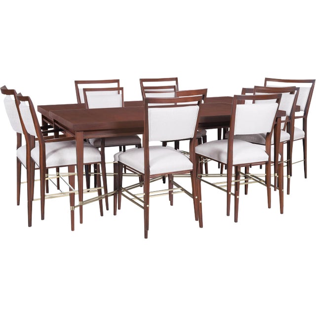 1950s Vintage Dining Room Set by Paul McCobb for Calvin Furniture - Set of 7 For Sale