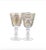 Damasco White Chalice Glasses by Livellara, Set of 2 For Sale - Image 6 of 6