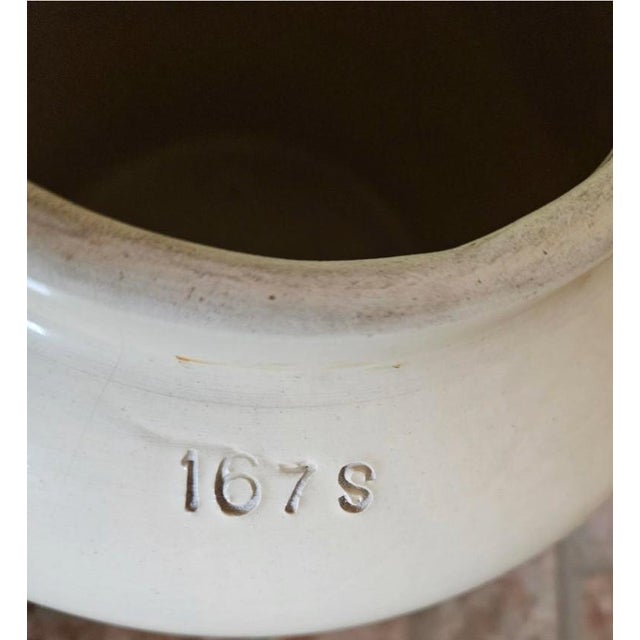 Antique 1900s Corona Stoneware Edinburgh Whiskey Crock Jug 14 Inches For Sale In Monterey, CA - Image 6 of 13