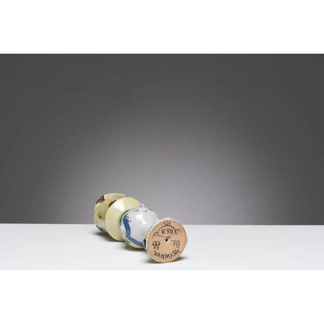 Ceramic Vase by Bjorn Wiinblad For Sale - Image 7 of 9