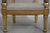 Pair of Neoclassical Gilt Gold Dolphin Open Armchairs For Sale - Image 12 of 18