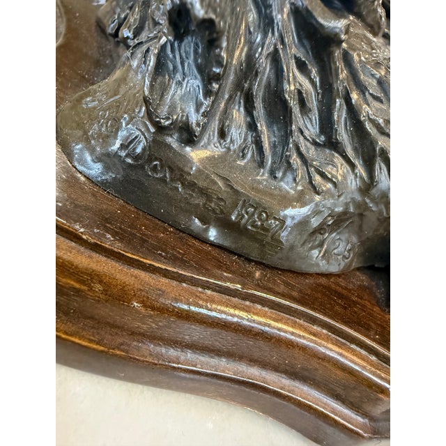 Douglas Downs "Partners" 1987 Bronze #3/25 8x10 For Sale In Atlanta - Image 6 of 9