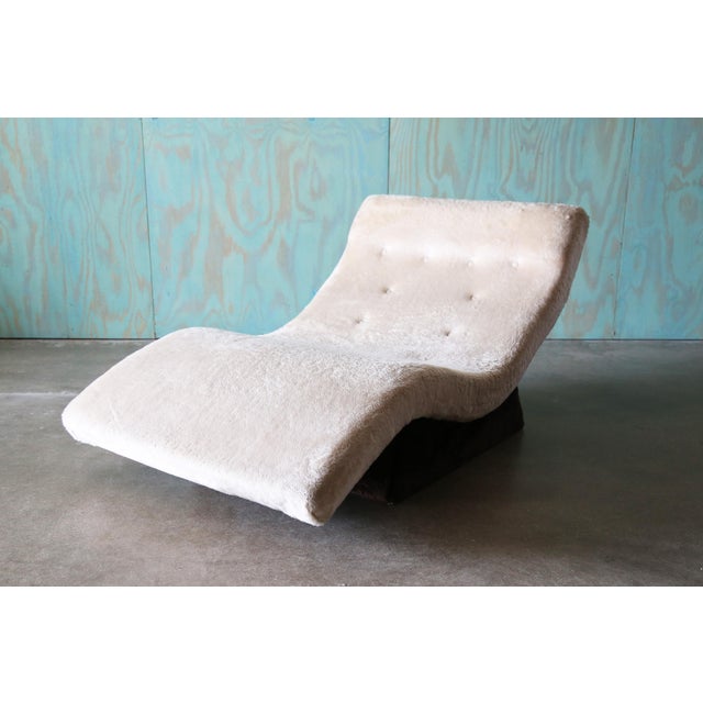 1960s Wave Chaise Lounge by Caraway Furniture After Adrian Pearsall Mid Century Modern For Sale - Image 9 of 14
