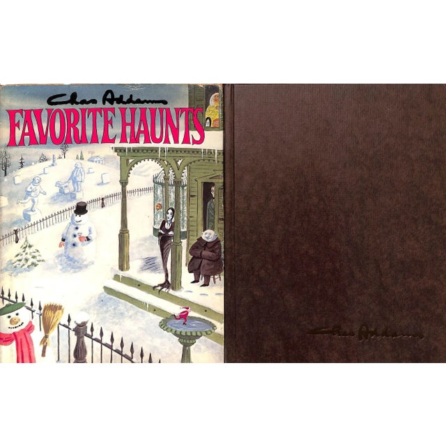 ADDAMS, Charles Inscribed, For Dr George Widkin w/ hand-typed letter laid-in [96] pp. Simon and Schuster 1976 11 1/4" x 8...