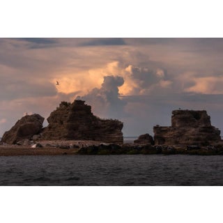 “The Ruins, Gardiners Bay” Contemporary Landscape Photograph by Andrew Dresher For Sale