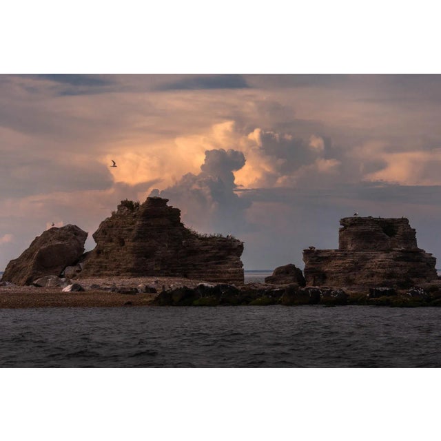 “The Ruins, Gardiners Bay” Contemporary Landscape Photograph by Andrew Dresher For Sale