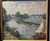 Fritz Zimmer, Harbor in Düsseldorf, Oil Painting on Canvas For Sale - Image 6 of 13