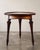 Brown Tripod Pedestal Table in Mahogany and Walnut, 1920s For Sale - Image 8 of 8