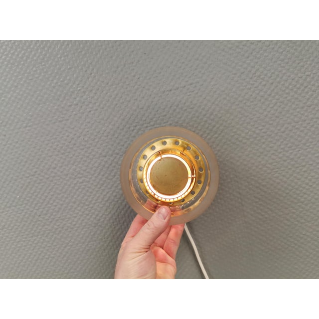 The Father of the Famous Saga Wall Lamps by Kay Kørbing for M/S England Ferry, 1963-1964, Set of 2 For Sale - Image 6 of 14