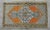 1970s 1970s Hand Knotted Small Oushak Rug. Mutek Colors Mat For Sale - Image 5 of 5