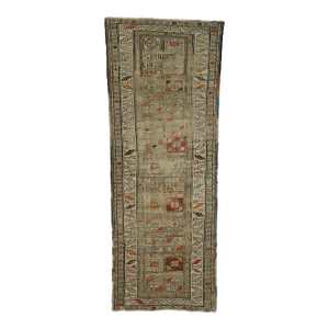 Antique Caucasian Shirvan Runner Rug - 03'02 X 08'05