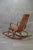 1950s Vintage Wicker Rocking Chair, 1950s For Sale - Image 5 of 6