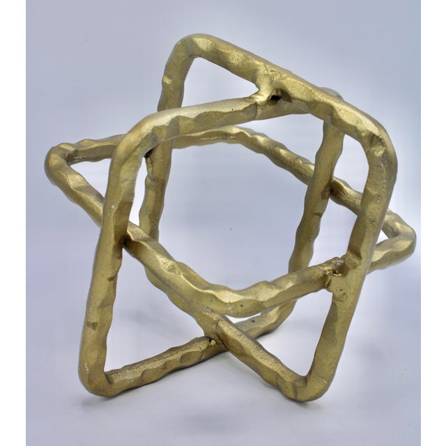 Mid Century Modern Golden Orb For Sale - Image 4 of 12