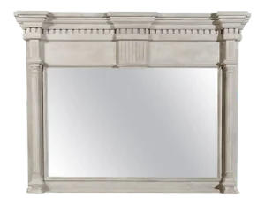 French 19th Century Neoclassical Style Architectural Element Mirror