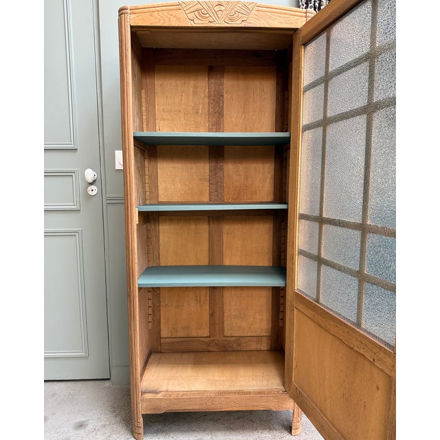 Wood Parisian Art Deco Display Cabinet, 1930s For Sale - Image 7 of 14