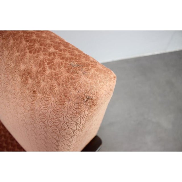 Wood Vintage Armchair by Jindřich Halabala, Czechoslovakia, 1950s For Sale - Image 7 of 12