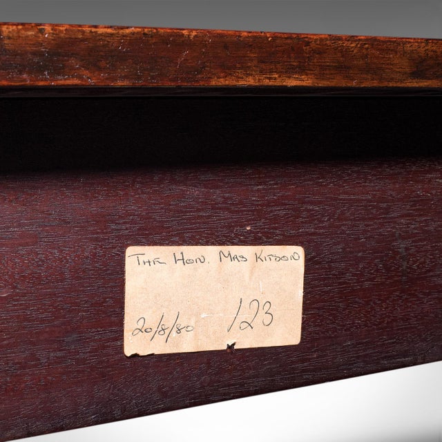 Antique Demi Lune Console Table, English, Alcove, After Hepplewhite, Georgian For Sale - Image 9 of 9