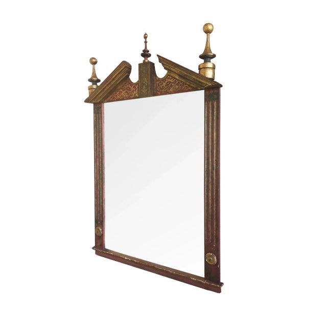 Early 20th Century Gilt Painted Mirror in the Neoclassical Style For Sale - Image 13 of 13