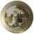 Large 20th Century Viennese Charger Plate or Wall Plaque in Porcelain Depicting Lady and Gentleman For Sale - Image 10 of 10
