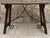 Beautiful early 20th-century provincial farmhouse table crafted in solid walnut with a warm, naturally aged patina. The...