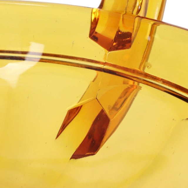 Art Deco Noémie Fruit Bowl Luxval from Val Saint Lambert, 1935 For Sale - Image 16 of 17