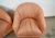 1980’s Art Deco Leather Swivel Lounge Chairs - A Pair For Sale - Image 12 of 12