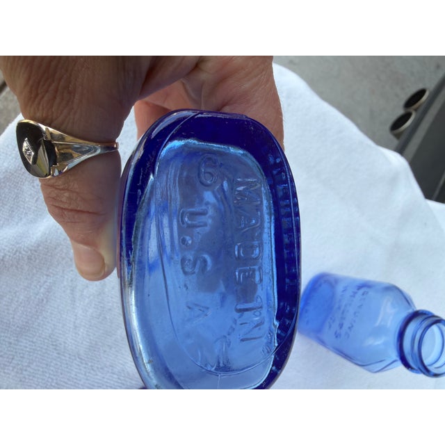 Antique Phillips Milk of Magnesia Bottles For Sale - Image 11 of 12