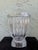 Block Crystal Vintage Block Crystal 24% Full Lead Crystal Lidded Urn Candy Jar For Sale - Image 4 of 11