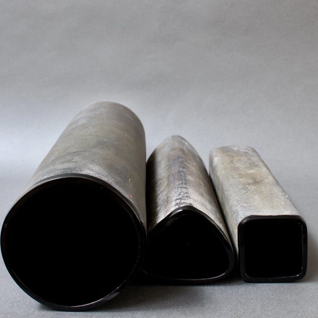 Italian Vintage Scavo Murano Glass Excavation Vase by Alfredo Barbini, 1970s For Sale - Image 14 of 18