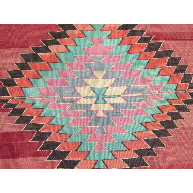 Vintage Anatolian Kilim Rug, 1980s For Sale - Image 3 of 9