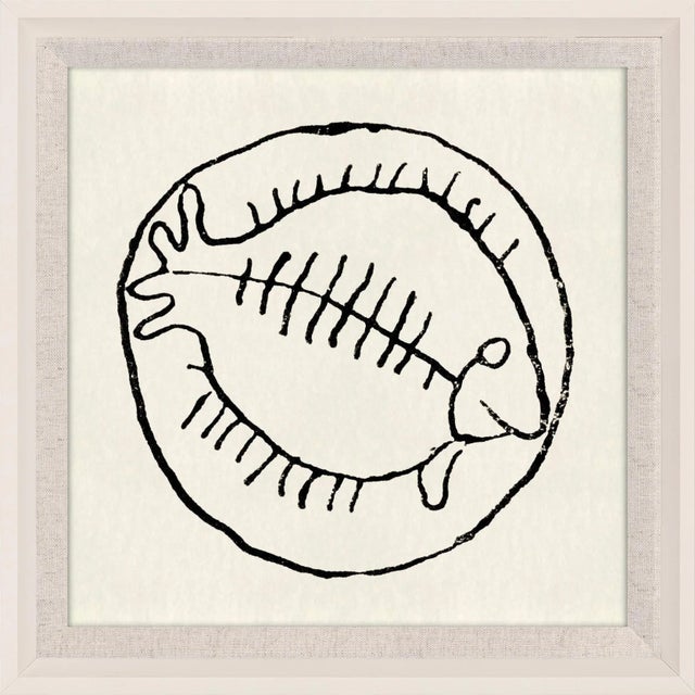 Contemporary Watermerken 19, Framed Artwork For Sale - Image 3 of 3