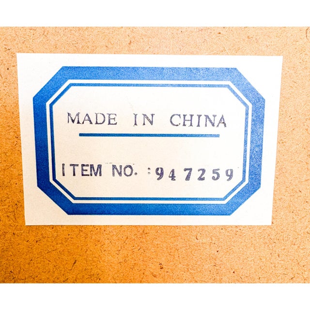 Vintage Silver Tone Framed Wall Mirror For Sale - Image 4 of 7