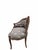 Antique Victorian Rococo Revival Asymmetrical Caned Ladies’ Conversation Chairs - Pair For Sale - Image 11 of 12