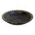 Plate Bowl With White Rim and Carved Pattern Denmark Mid-Century Modern 1960s For Sale