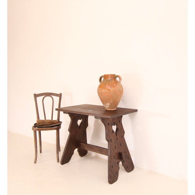 Spanish Side Table, 1970s For Sale - Image 4 of 18