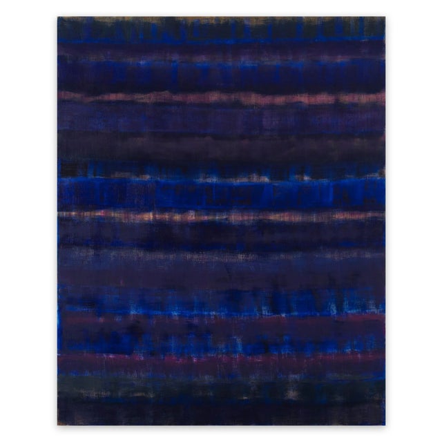 Wood Contemporary "Elegy" Abstract Oil on Canvas Painting by Emily Berger For Sale - Image 7 of 7