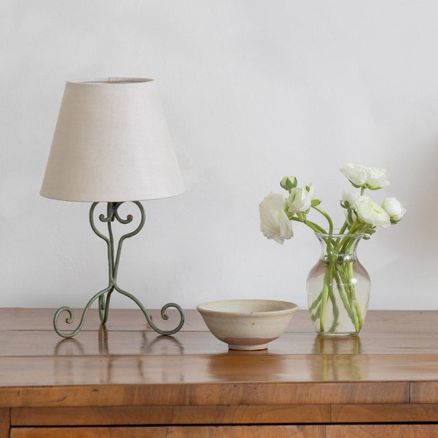Petite ceramic stoneware bowl from Japan, 1960s. Minimalist vessel with soft cream glaze with warm speckling. Perfect as a...