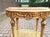 1980s 1970s French Louis XVI Gilt Beech Pink Marble Side Table For Sale - Image 5 of 11