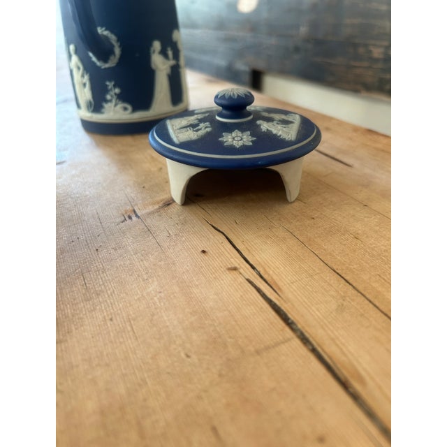 Late 19th Century Victorian Wedgewood Jasperware Pitcher For Sale - Image 9 of 11