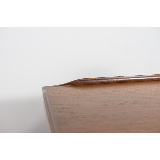 Mid-Century Teak Boomerang Desk by Peter Løvig Nielsen, Denmark, 1970s For Sale - Image 13 of 18