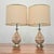 Mid 20th Century Mid Century Wescal Atomic Ceramic Table Lamps With Original Fiberglass Shades - A Pair For Sale - Image 5 of 15