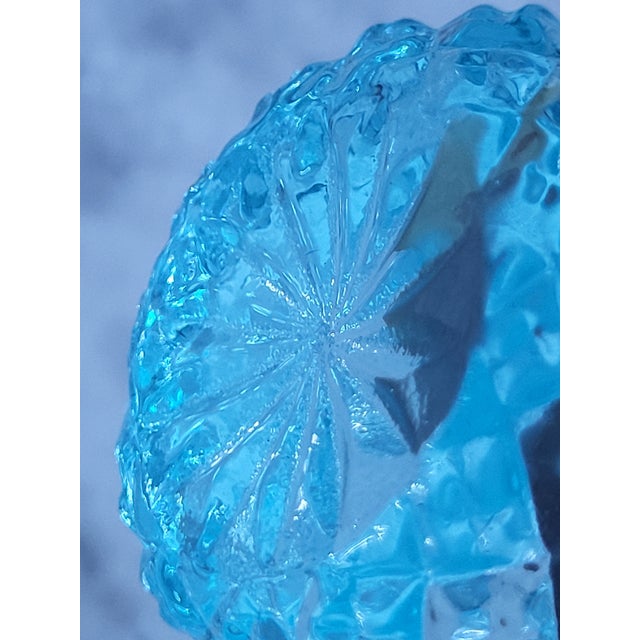 1960s Kemple Tutec Turquoise Open Salt Cellar For Sale - Image 4 of 6